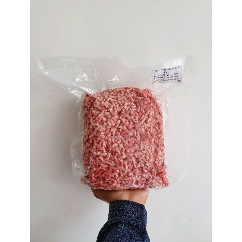 

Daging Sapi Giling Aus 85CL 1kg/Daging Sapi Giling Import