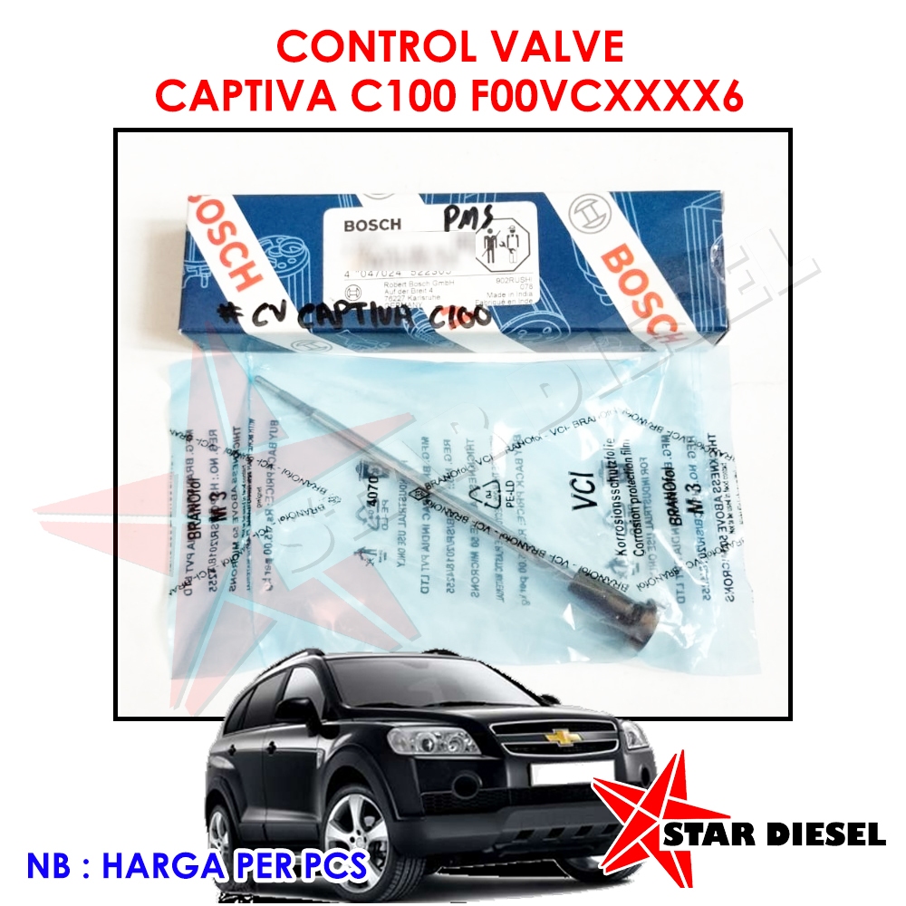 CONTROL VALVE CAPTIVA C100 CONTROL VALVE CAPTIVA C100 F00VC01346 UD ISI DALAM INJECTOR