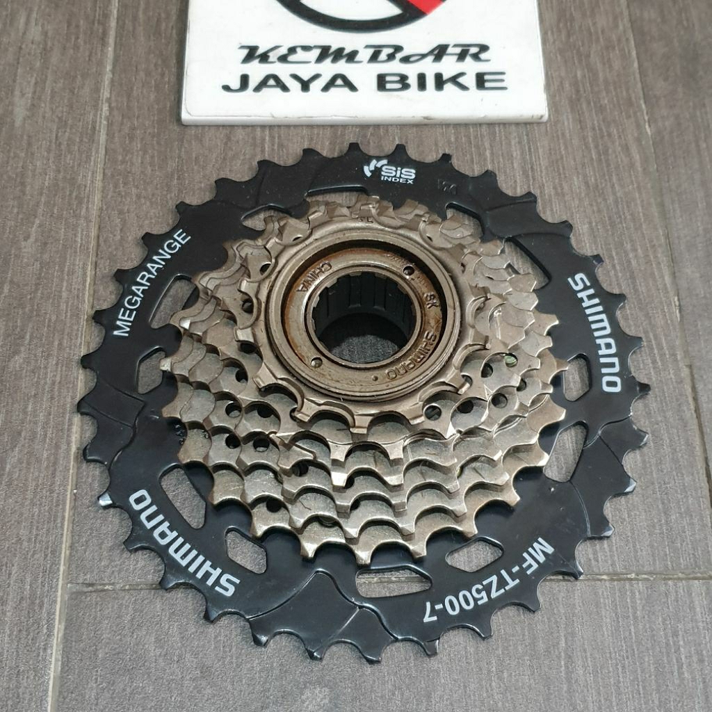 Sprocket Shimano Ulir MEGARANGE 7sp 14-34T