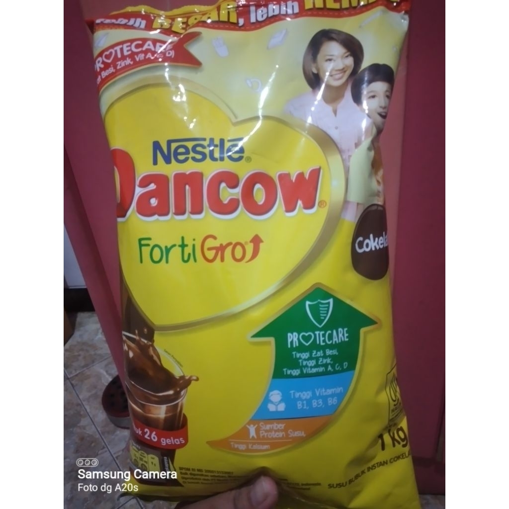 

[INSTAN / SAMEDAY ONLY] Dancow Fortigro Coklat 1kg ED 08/2026