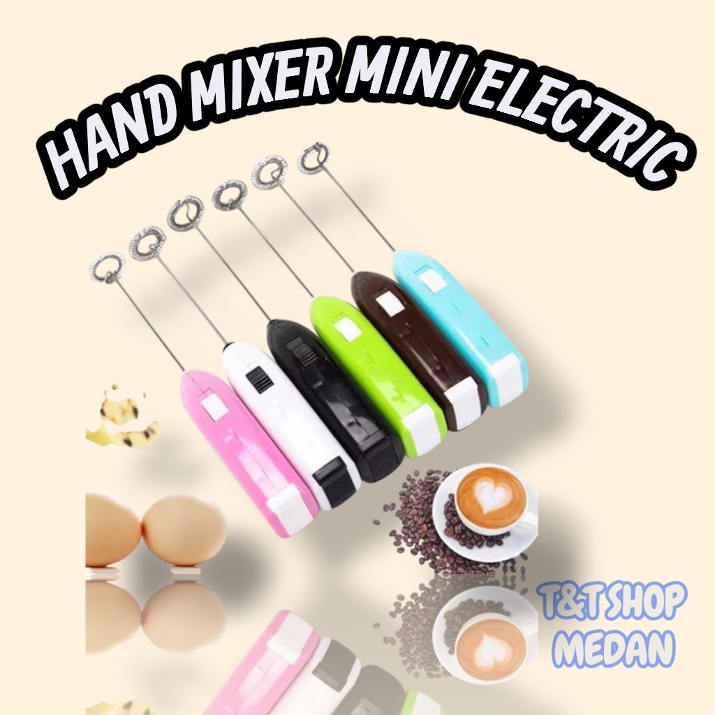 T&TSHOP MEDAN-Hand mixer mini electric serbaguna