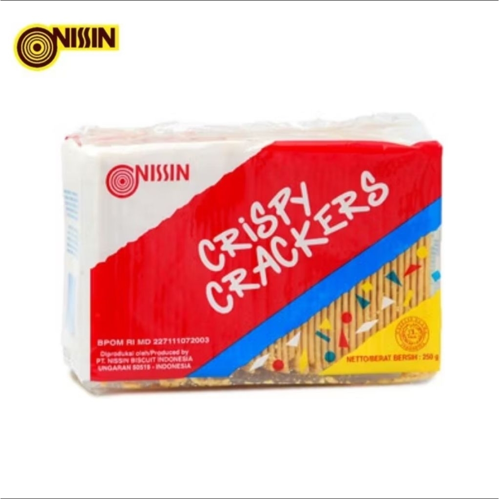 

NISSIN Crispy crackers 250gr