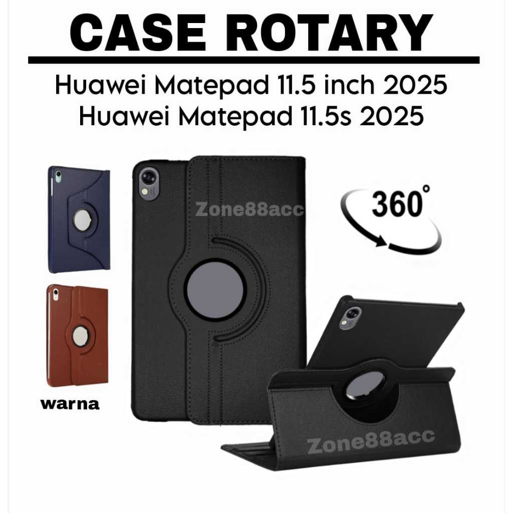 Sarung Rotary Huawei Matepad 11.5 inch 2025 / huawei matepad 11.5 s 2025 / case huawei matepad 11.5 