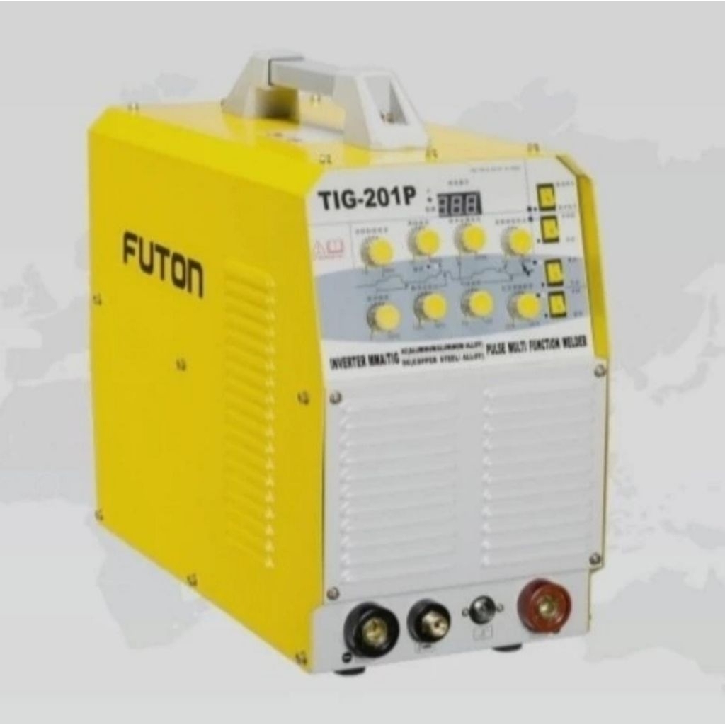 MESIN LAS INVERTER FUTON TIG 201P ACDC 200 AMPERE