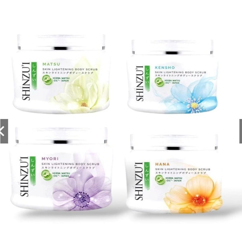 SHINZUI LULUR BODY SCRUB 200GR / Body Scrub Shinzui