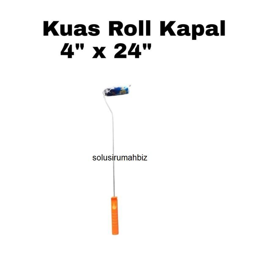 

perpcs kuas roll kapal kecil 60cm 4 inch rol cat 4" Paint