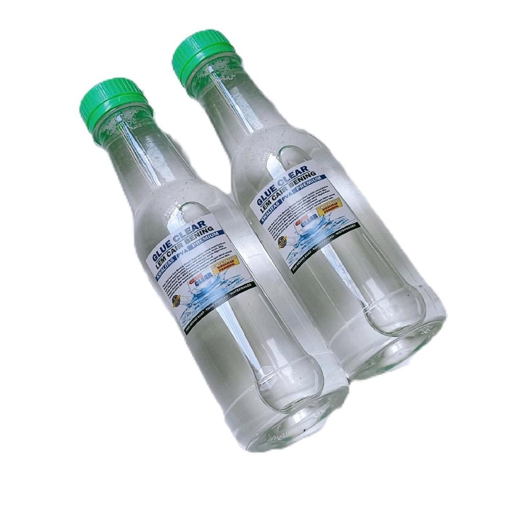 

Lem Cair Bening 250ml Lem Clear Kertas Lem Clay Lem Slime Perekat