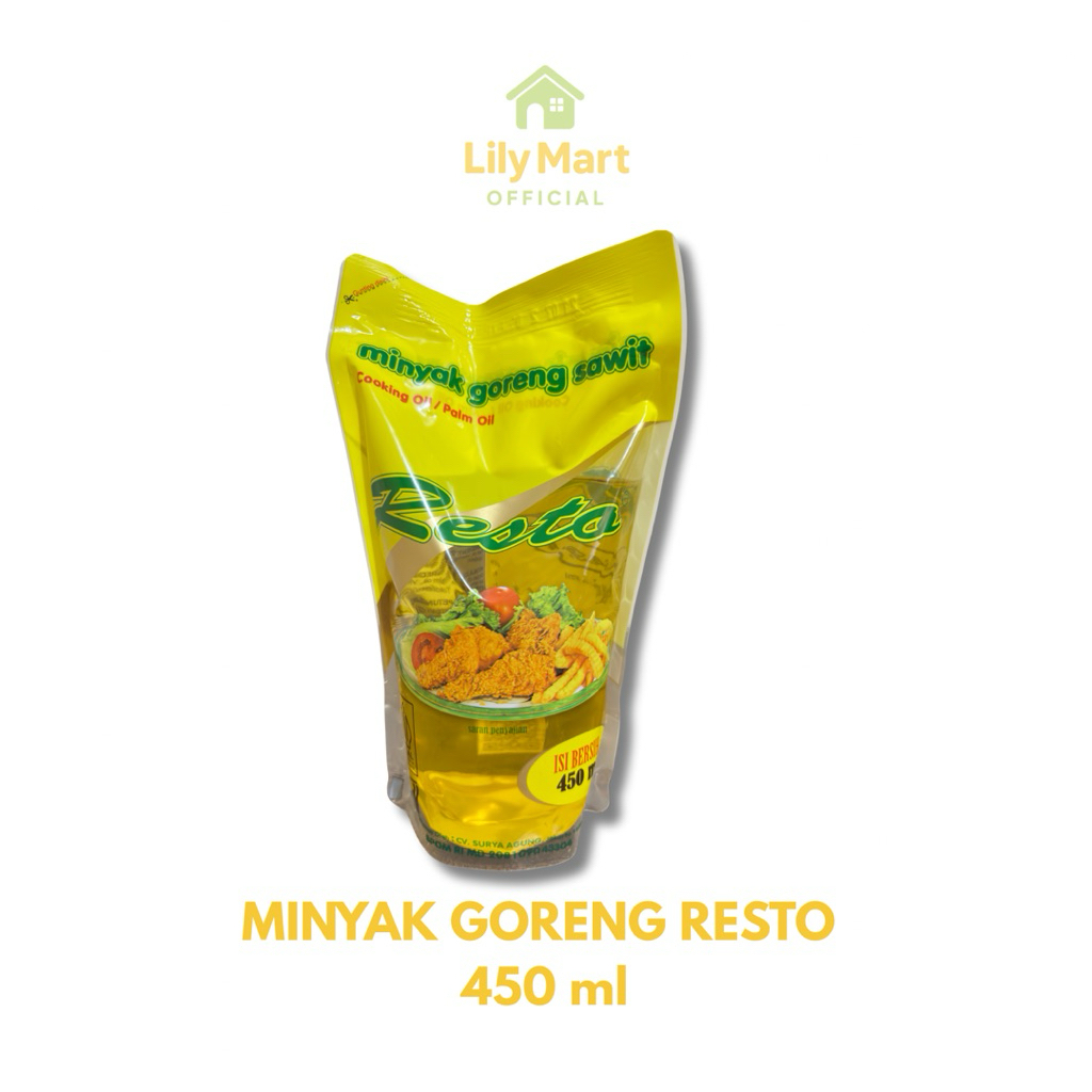 

Minyak Goreng Resto Palm Oil 450 ml / murah