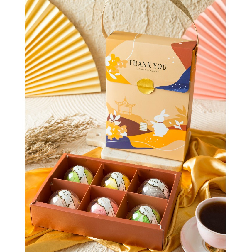 

BAKPIAKI - Box Mooncake special Mooncake Thousand Layer / Kue Bulan / hampers Kue bulan / Kue bulan classic