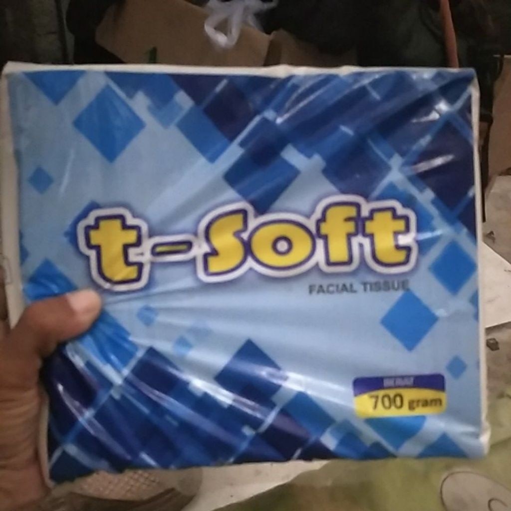 

Tisu/Tissue Facial T-SOFT/LEGACY 700gram (Termurah).