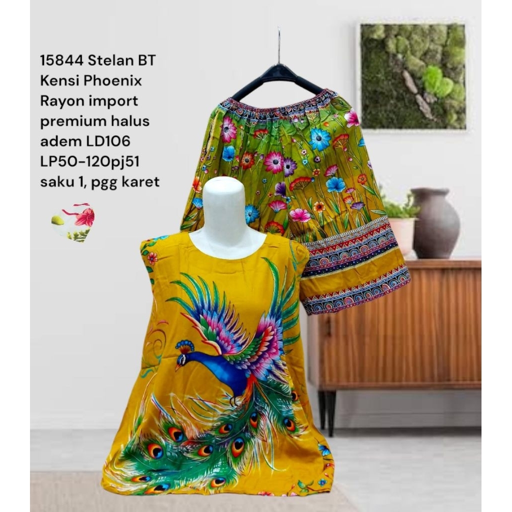 MS 15844 Stelan BT Kensi Phoenix Rayon import premium halus adem.