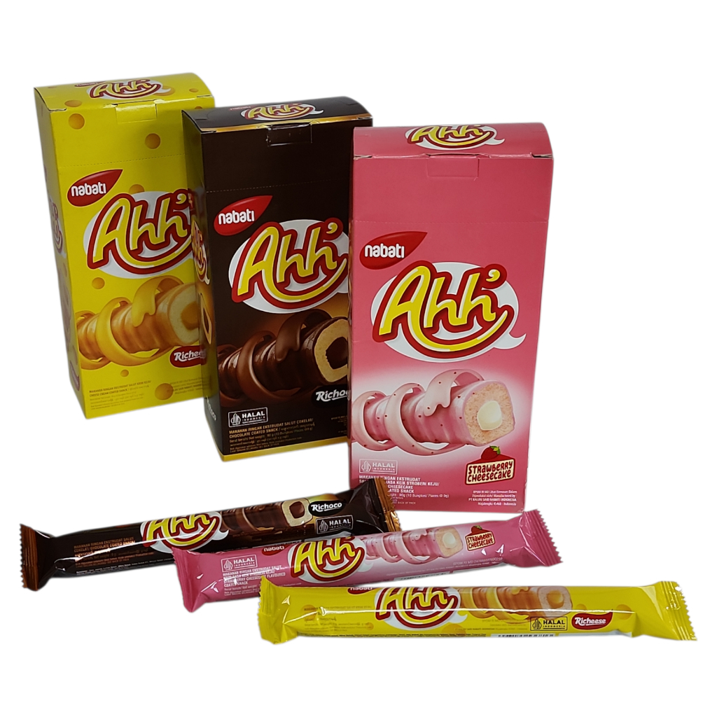 

Nabati AHH Keju Long - Netto 10 bks x 14 gram