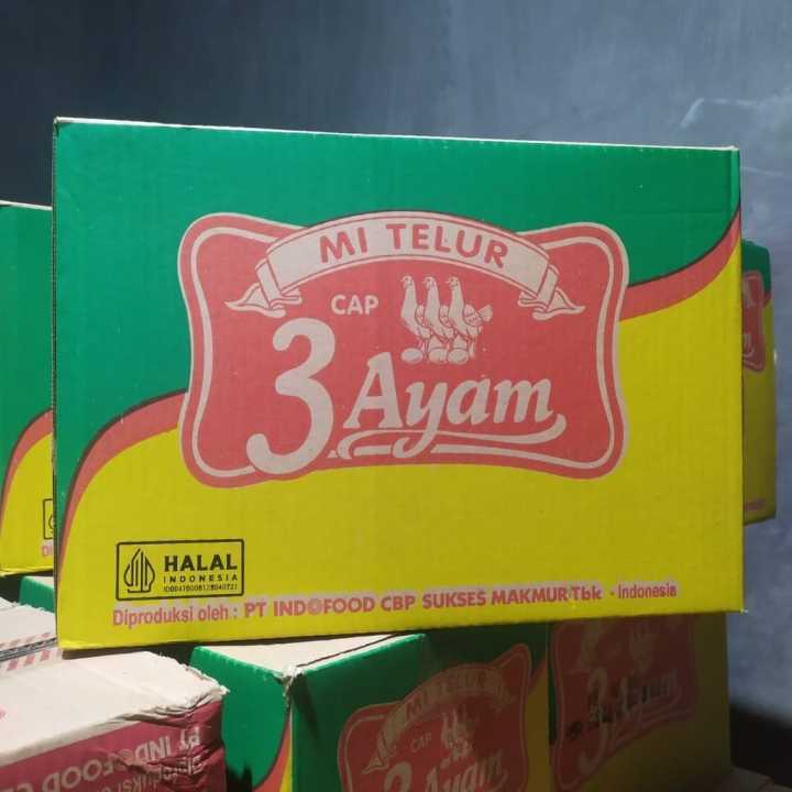 

MIE TELOR CAP 3 AYAM [ 24pcs x 110gr ] KARTON