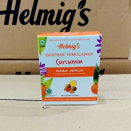

HELMIG'S CURCUMIN rasa mango/jeruk minuman temulawak (isi 5)
