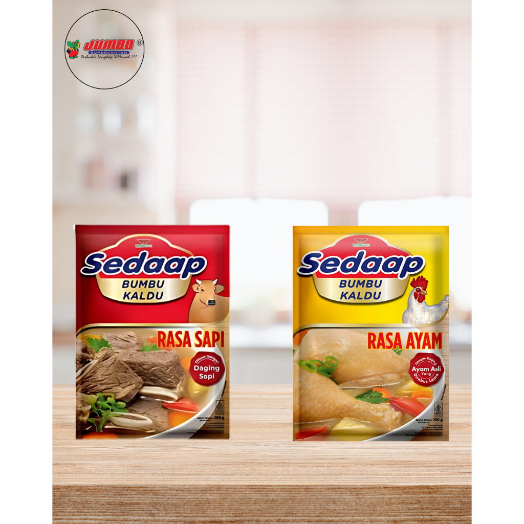 

Sedaap Bumbu Kaldu 250gr/Bumbu Siap Saji