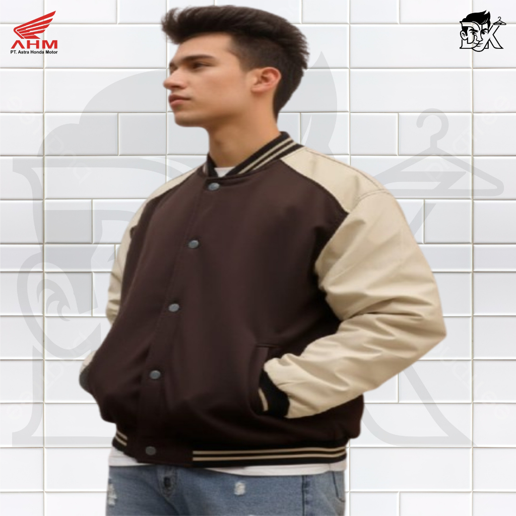 Jaket Honda Vario 160 Coklat Terbaru Original AHM