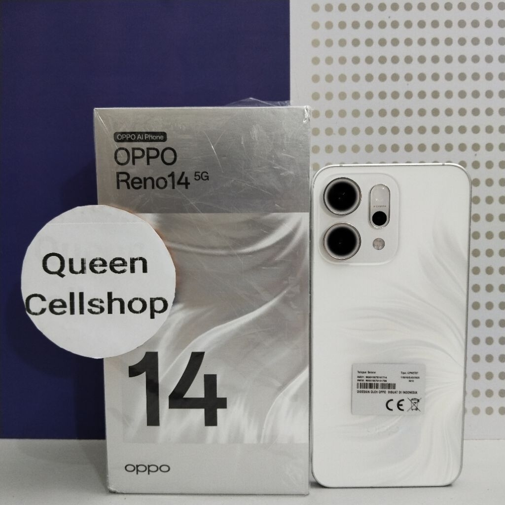 OPPO RENO 14 5G 12/256 SECOND FULLSET