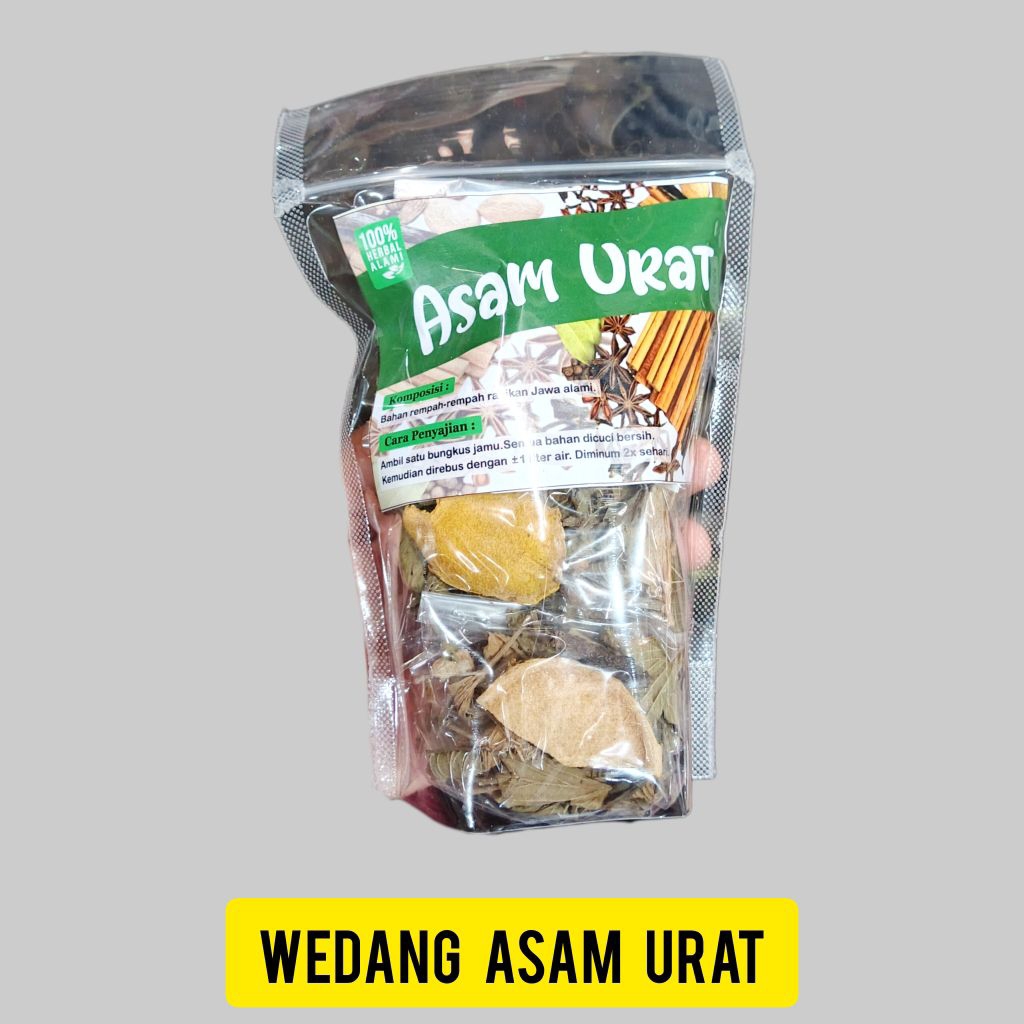 

wedang asam urat original - wedang asam urat non gula - jamu asam urat - herbal tradisional - herbal asam urat