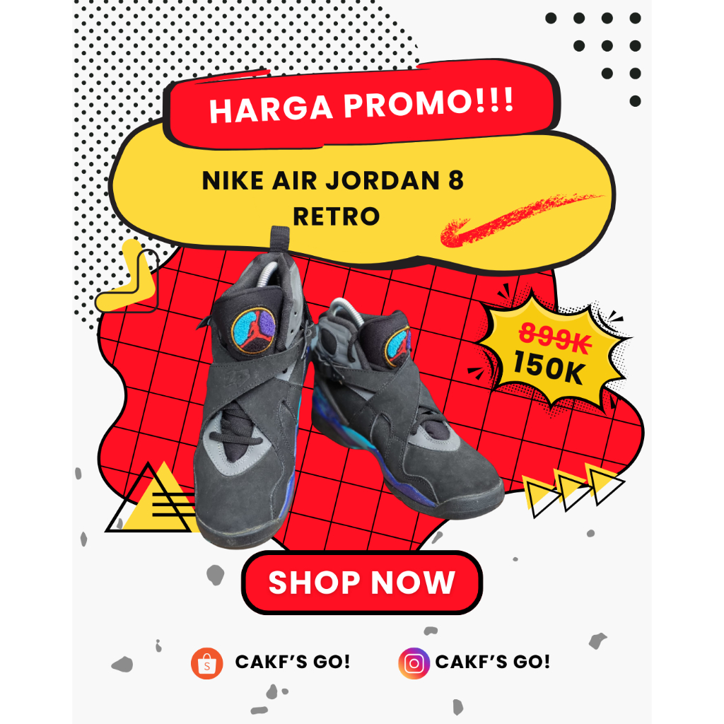 NIke Air Jordan 8 Retro