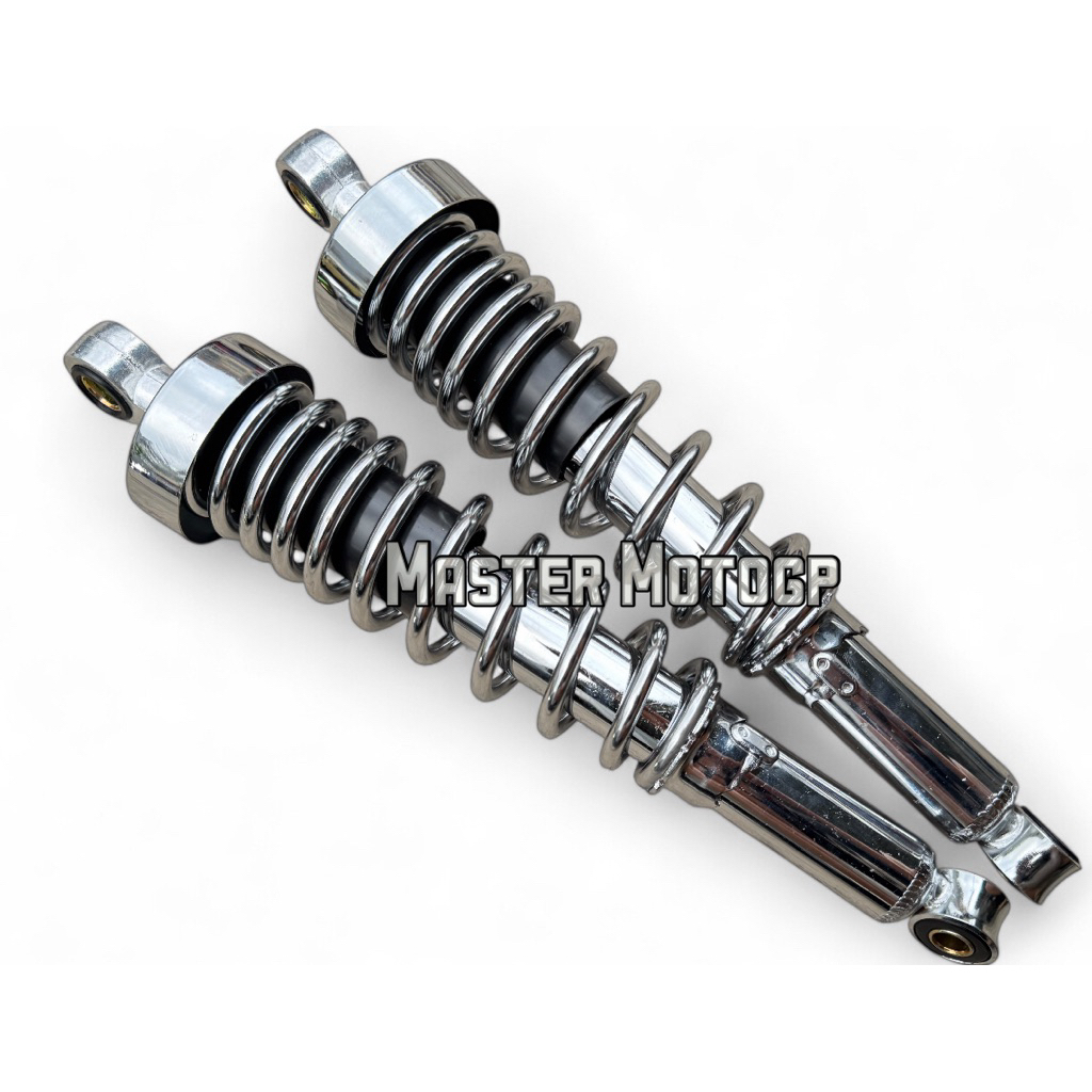 Shock breaker RXKING Chrome 320MM Model Original 3ka Shock Belakang RXKING chrome 320MM RXKING NEW R