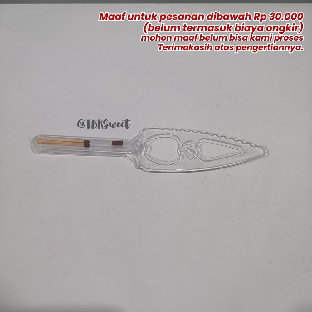 Pisau Kue Tart + Korek Api