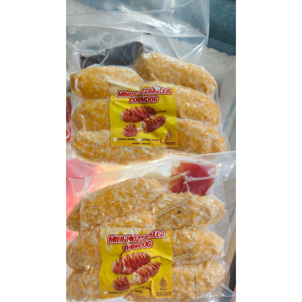 

Mini Mozarella Corndog isi 6 pcs
