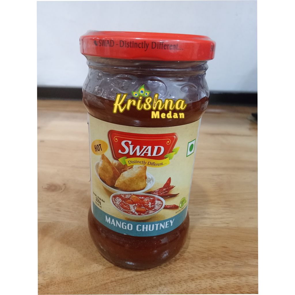 

Swad Mango Chutney Hot 350gr | Sambal(Saus) Mangga Pedas