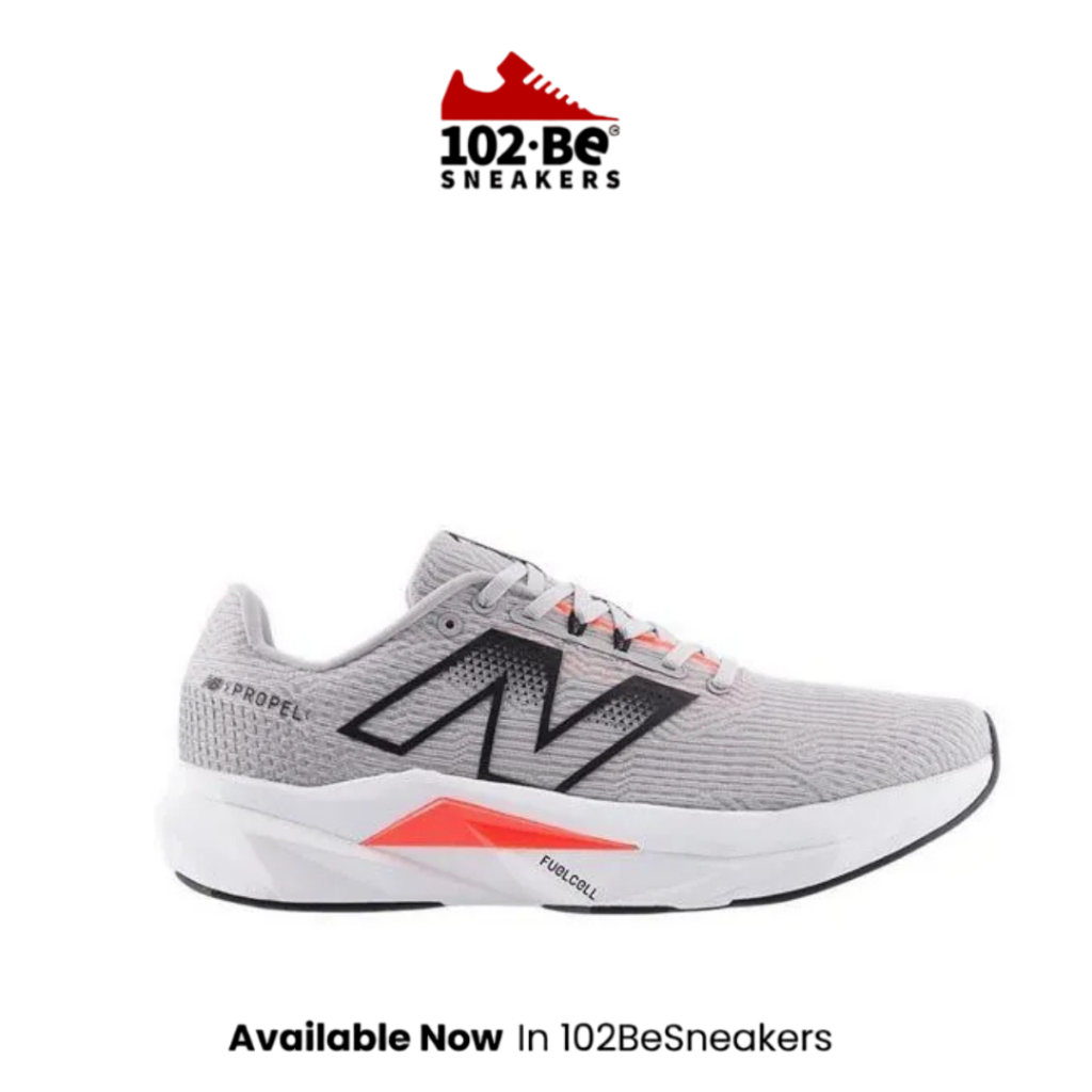 Sepatu NB Propel v5 Men's Running Shoes - Grey Original