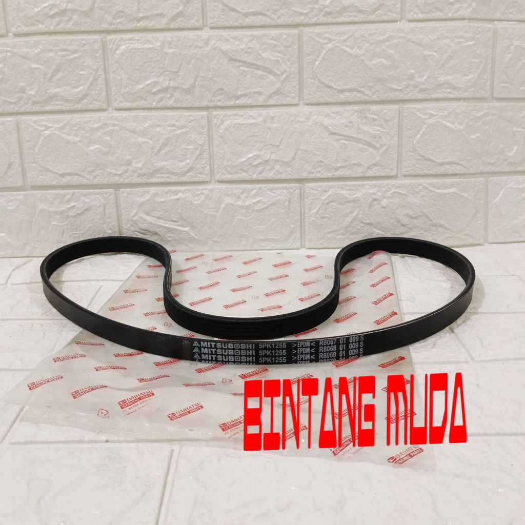 FAN BELT FEROZA TALI KIPAS AC ALT DAIHATSU FEROZA 5PK1255