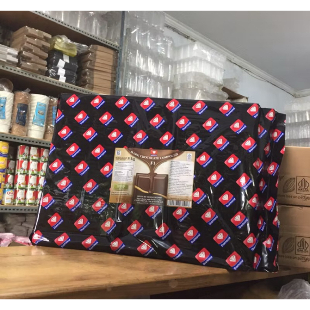 

Coklat Blok DIAMOND 5 kg / DIAMOND Chocolate Conpound 5 kg