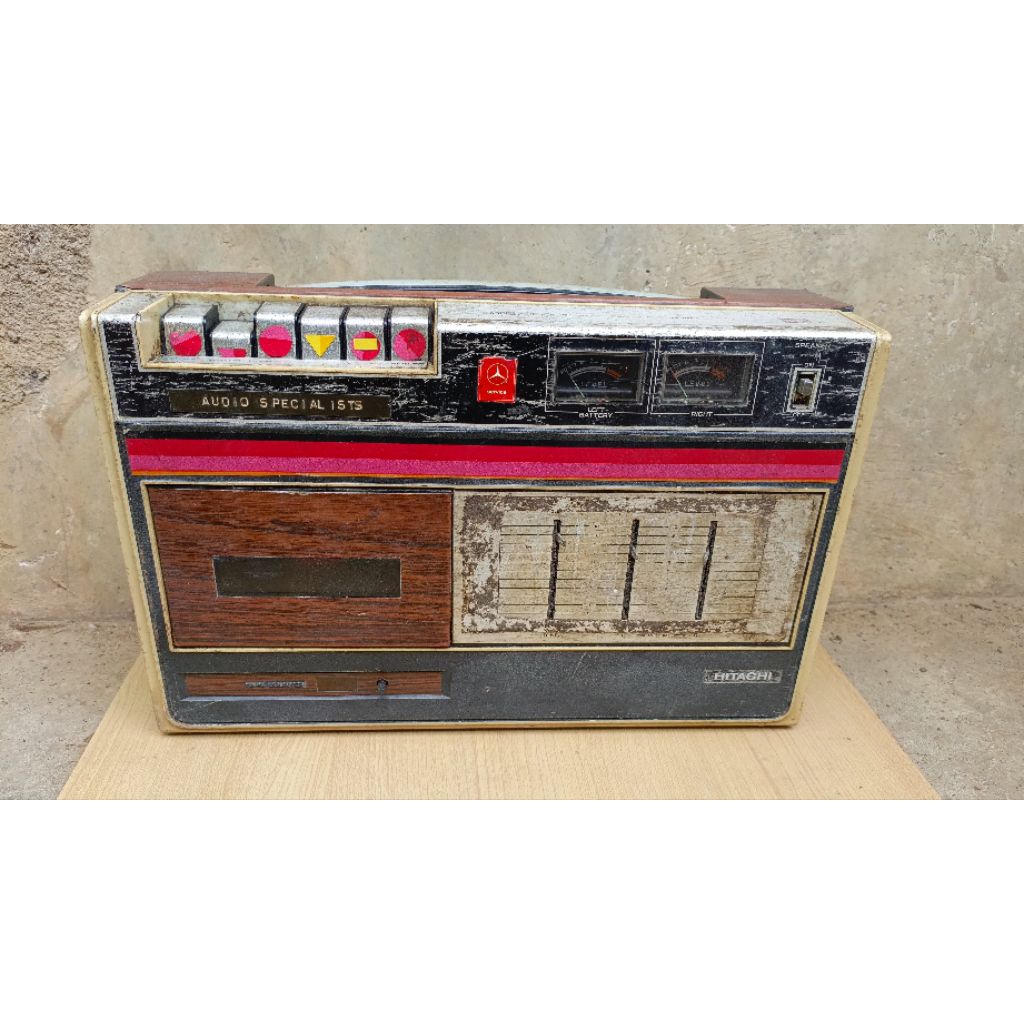 tape deck hitachi jadul antik mati