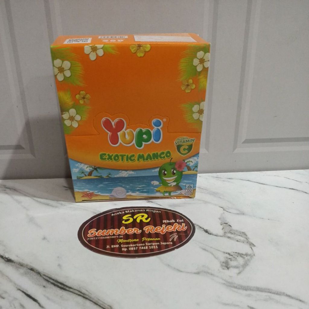 

YUPI EXOTIC MANGO BERAT 144 GRAM