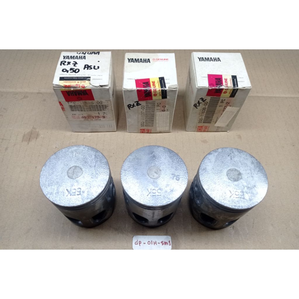 seher Piston Only Yamaha RXZ RZR os 0.50 - 1.00 / 55G 55K