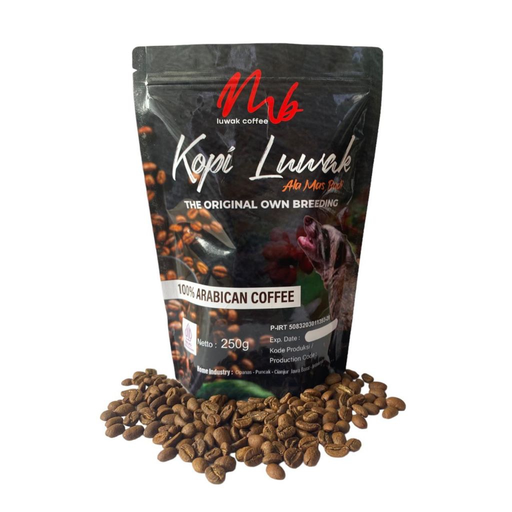 

kopi luwak mb 250gr