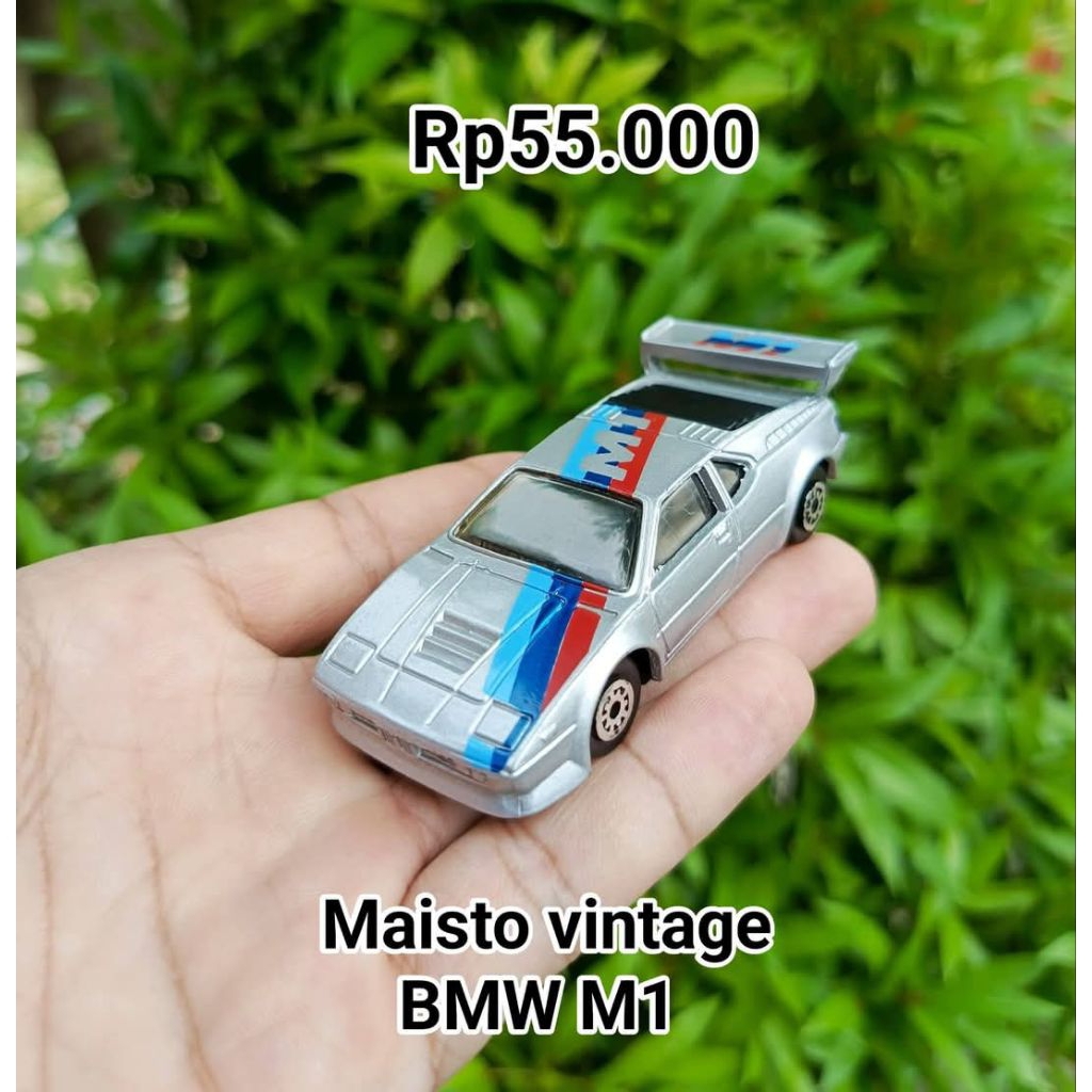 Diecast maisto vintage BMW M1