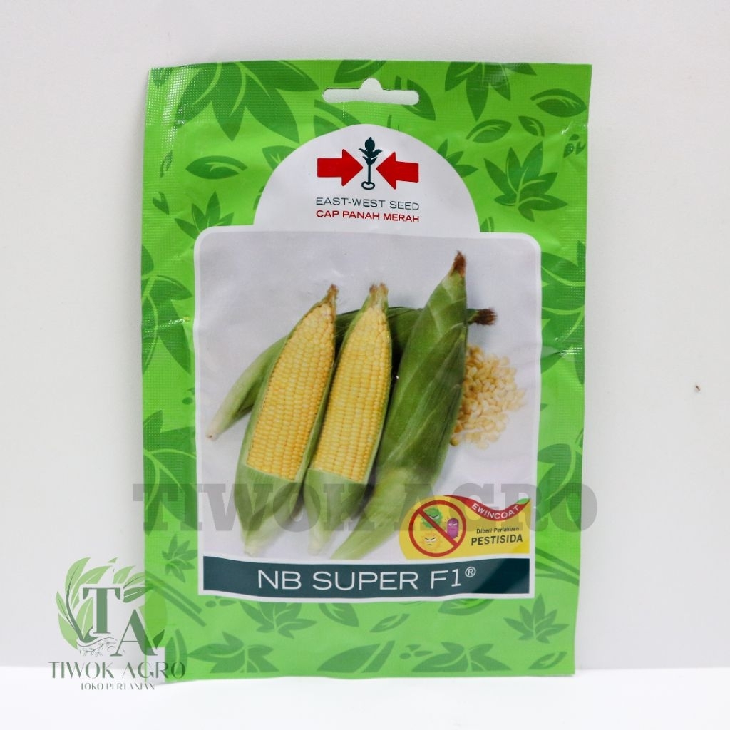 Benih Jagung Manis NB Super F1 200 Butir | Bibit Jagung Unggul Cap Panah Merah | Panen Cepat & Tahan