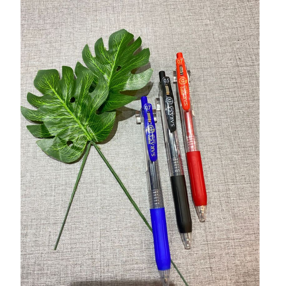 

ZEBRA SARASA CLIP MIXED SET 3 PCS FREE KOKORO MIRAI