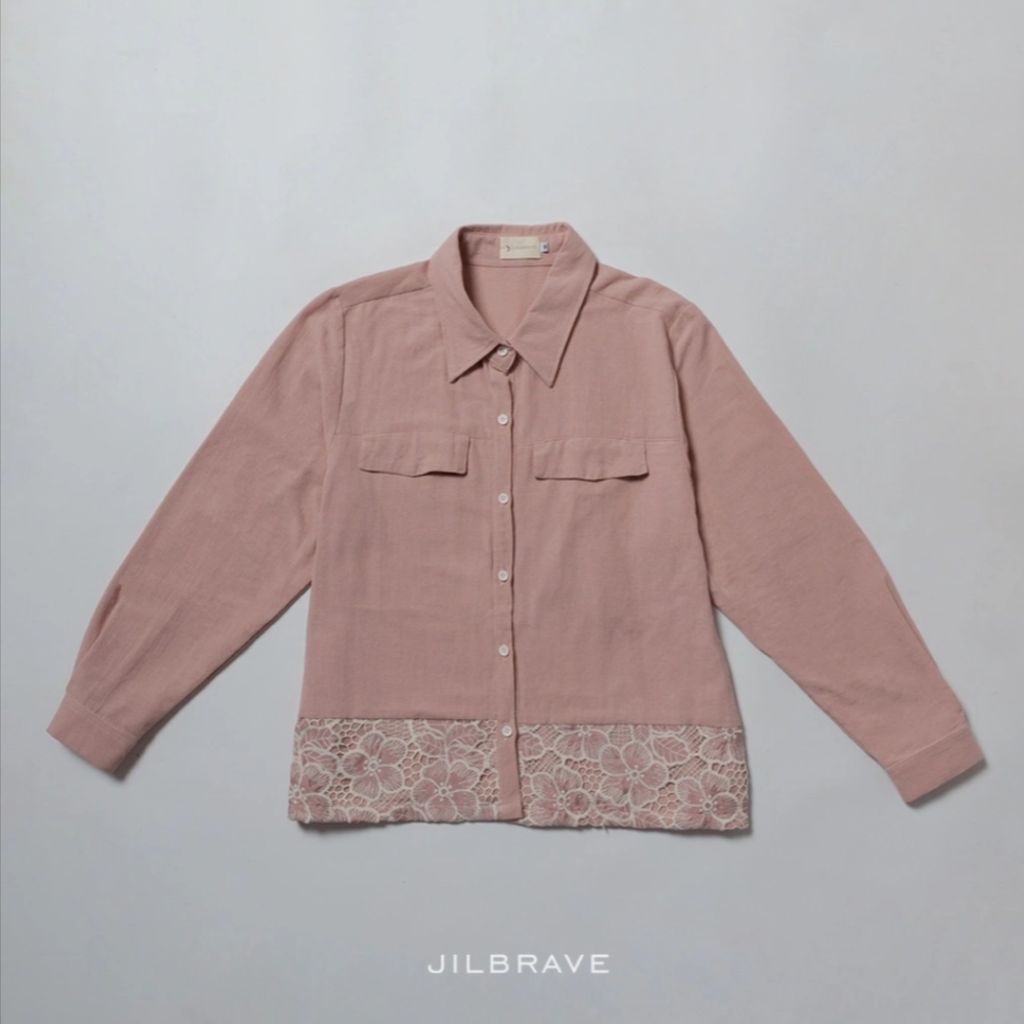 PRELOVED Jilbrave Deenza Shirt Pink Size M