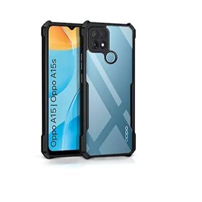 Case Fusion Oppo A15/A15S Softcase Bening Anti Air Hardcase Armor Casing Tahan Bentur Lentur