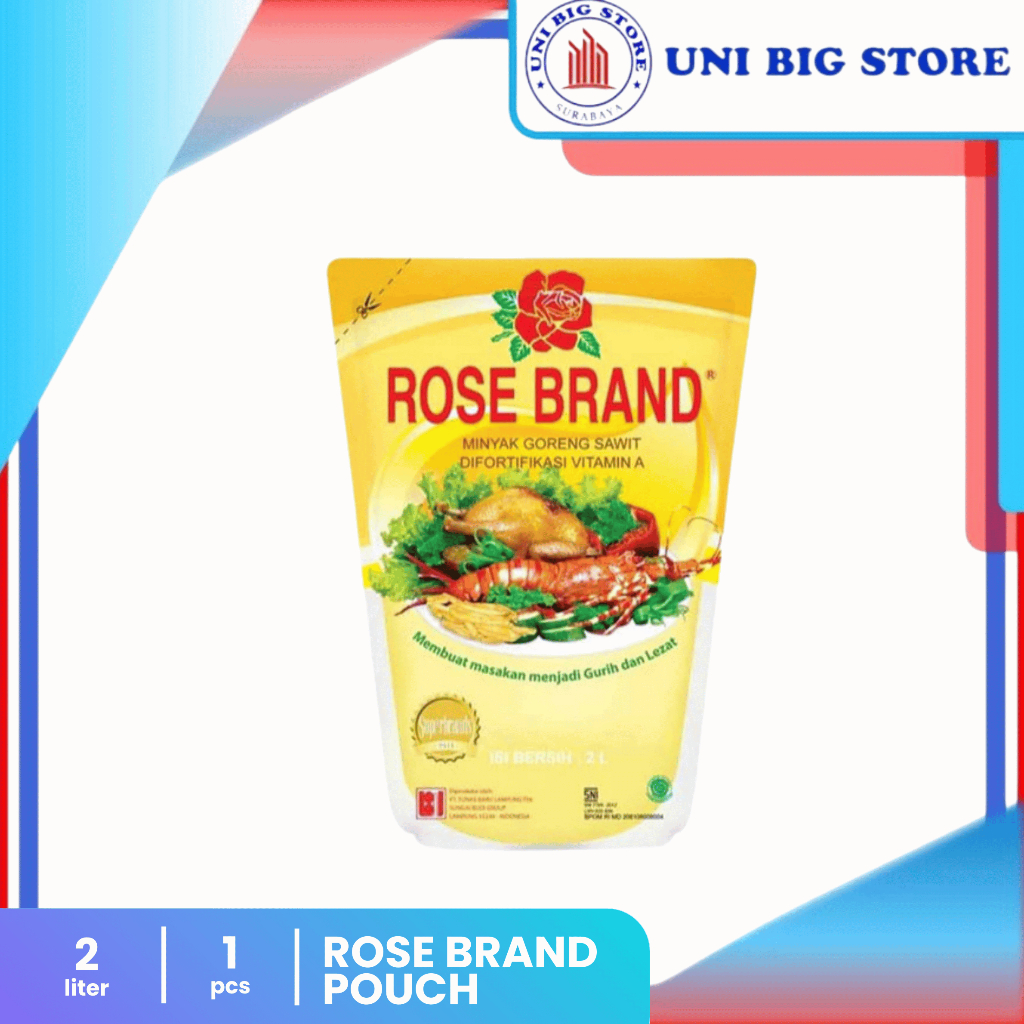 

Rose Brand Minyak Goreng 2 Liter Pouch