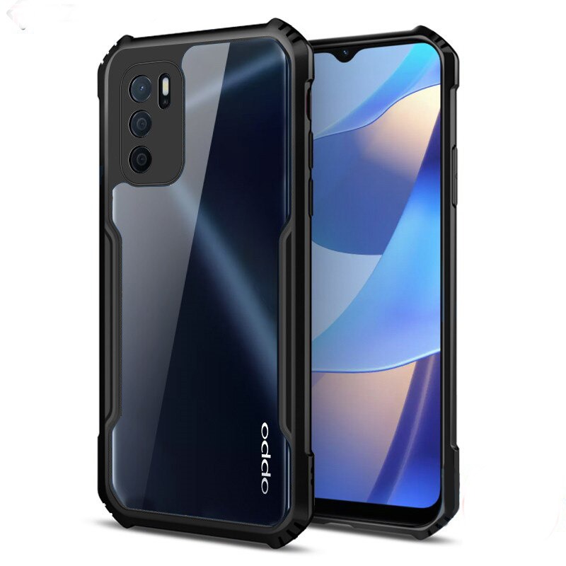 Case Fusion Oppo A16/A16S Softcase Bening Anti Air Hardcase Armor Casing Tahan Bentur Lentur