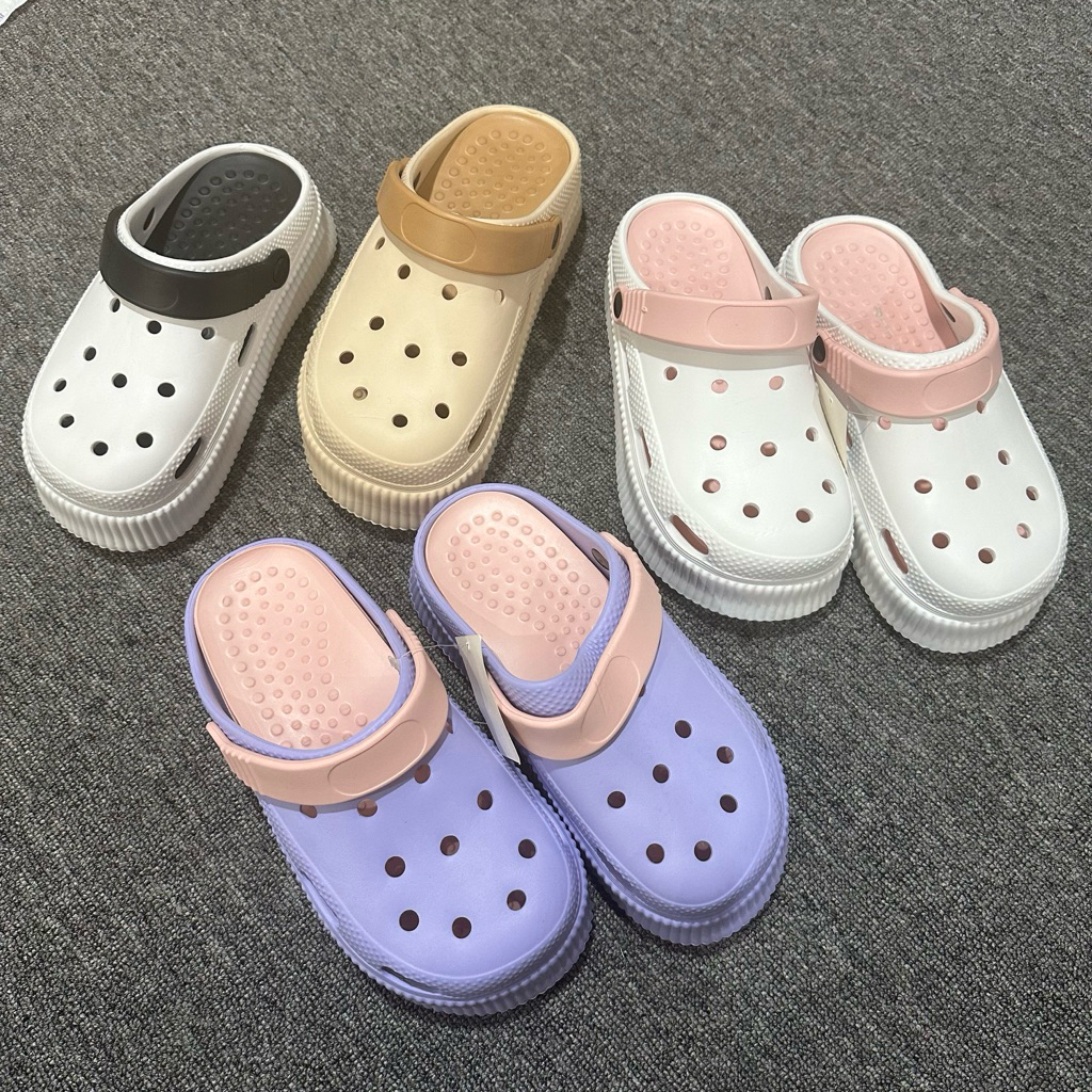 SANDAL CROCS WANITA SANDAL BAIM POLOS