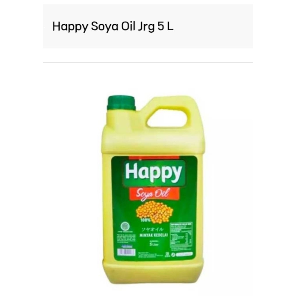 

Happy soya djrigen 5 liter