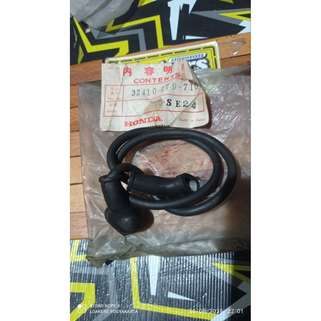 Kabel masa dinamo starter honda c70 c700 c800 original made in japan
