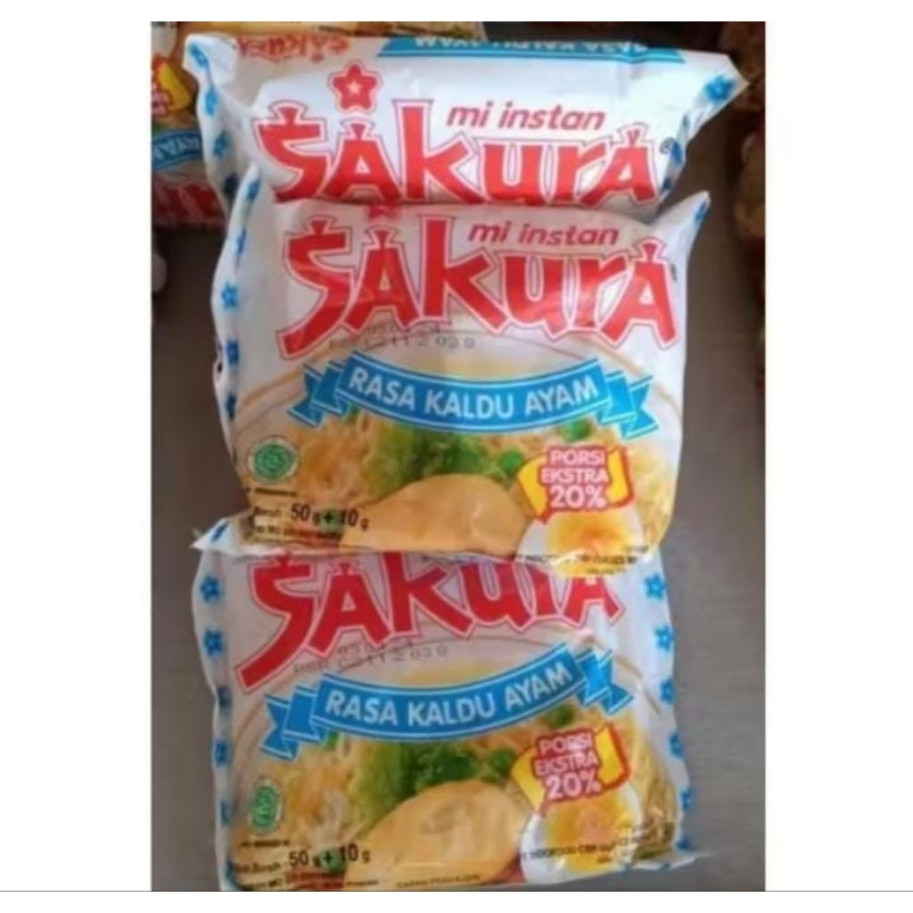 

MIE SAKURA RASA KALDU AYAM ( 1 DUS ISI 40 )