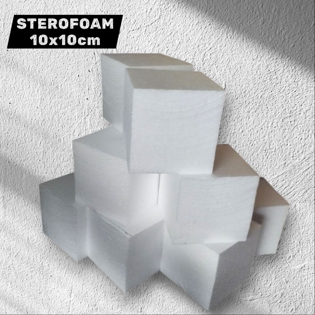 

Busa Sterofoam Kotak Hard Ukuran 10x10cm