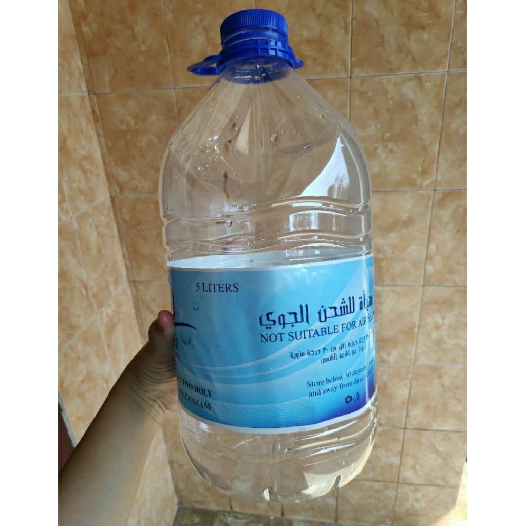 

(BOTOL KOSONG, GALON KOSONG) GALON AIR ZAM ZAM BEKAS PERGI HAJI