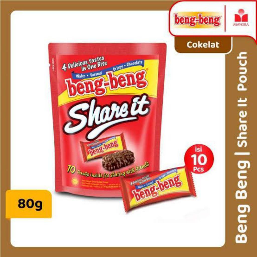 

Beng Beng Share it isi 10 Vs Dilan Mini Packs ~ 95gram