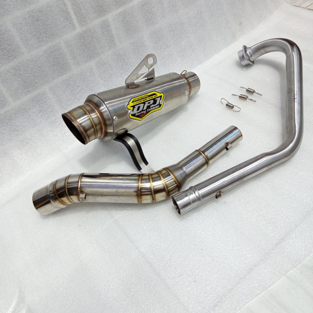 Knalpot Racing DPJ kompetisi GSX CBR MX Vixion CBR Sonic Megapro Tiger
