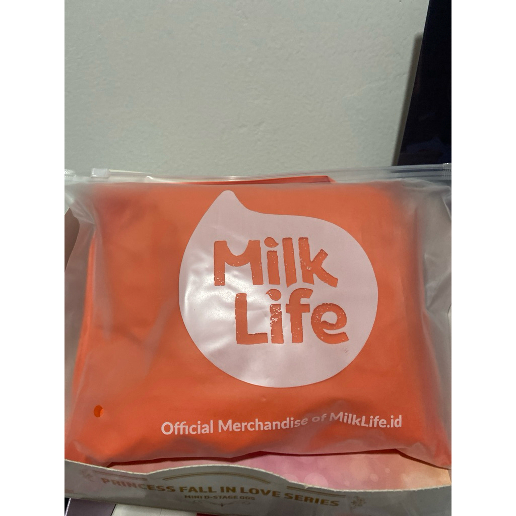 tas tote bag besar / tas lipat / tas jinjing milk life limited edition jakarta fair paket permen fox